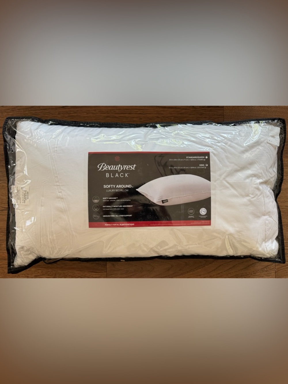 🎉LAST CHANCE🎉BEAUTYREST BLACK Luxurious Sotfy Around Down Pillow
